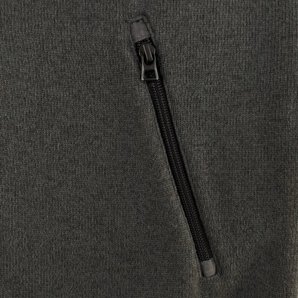 j crew the sporting life sweater knit fleece zip jacket M SLIM heritage gorpcore